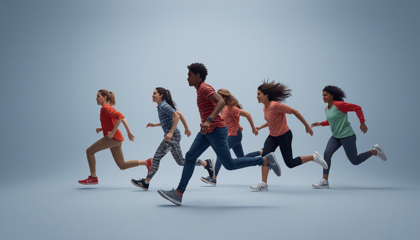 Rejuvennewia group class participants in motion